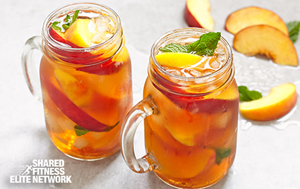 Pour this fragrant, refreshing tea at brunch, or pack it into your picnic basket. Fresh stone fruit offers intense flavor and nutrients, and berries are some of the most nutrient-dense foods.