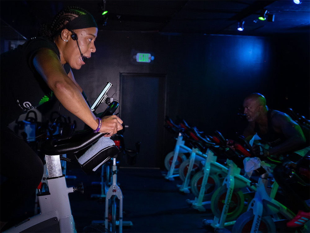 Glow Cycle Fitness Instructor in Columbia, MD.