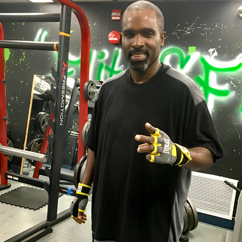 Picture after fitness and weight loss class at Elite Fitness Gym in Columbia, MD